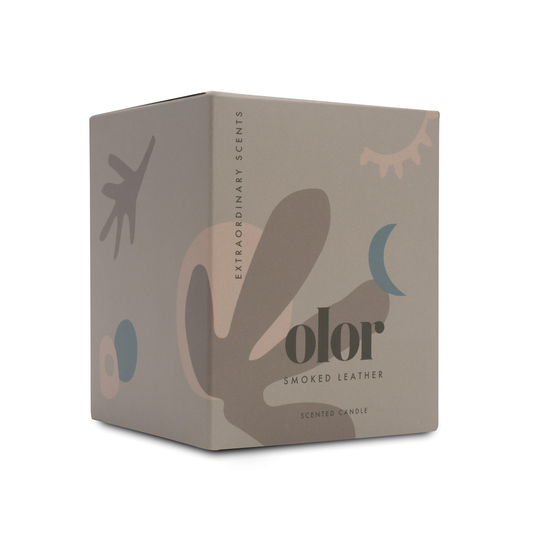 Olor Smoked Leather Classic Candle (3)