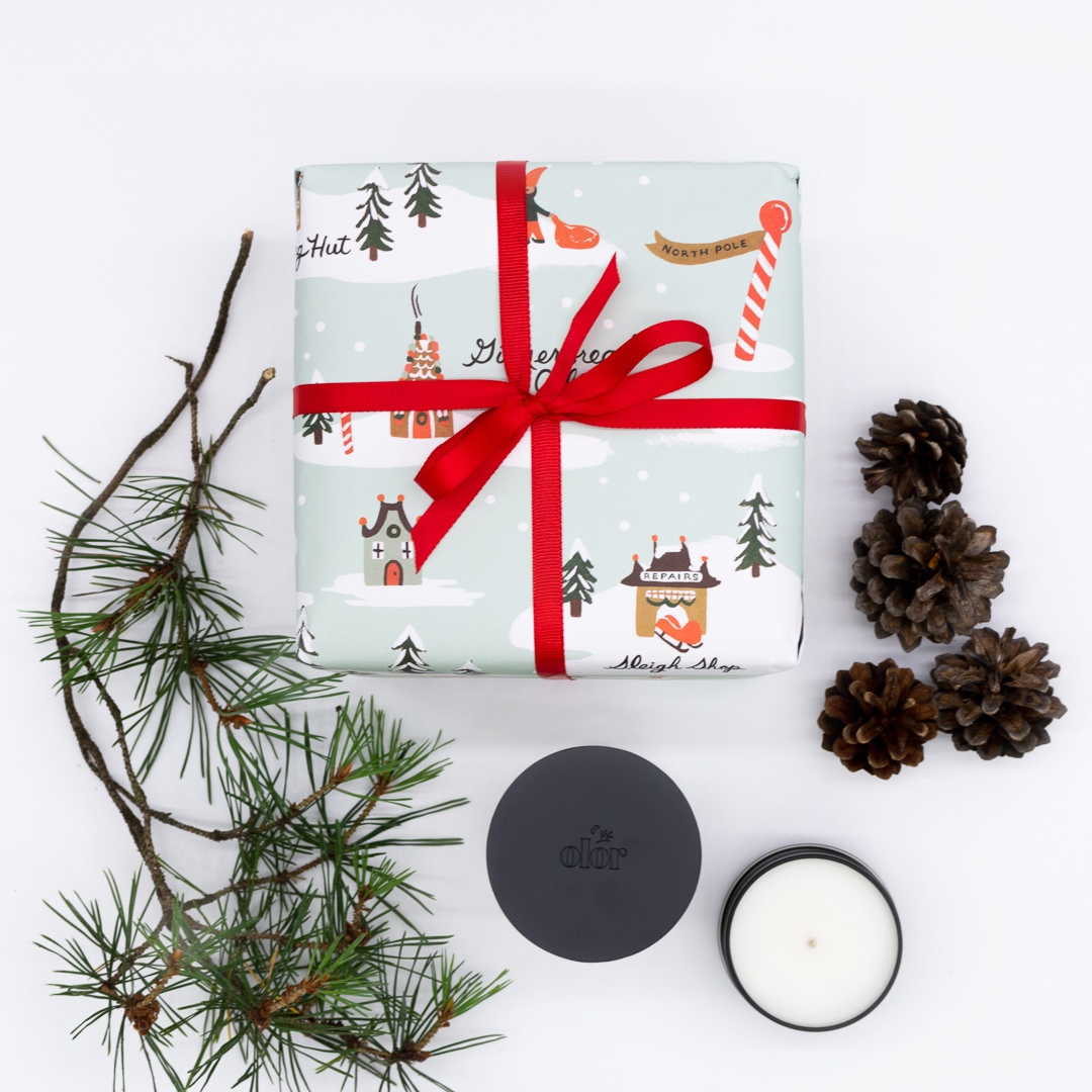 Olor Christmas Tree Classic Candle (6)