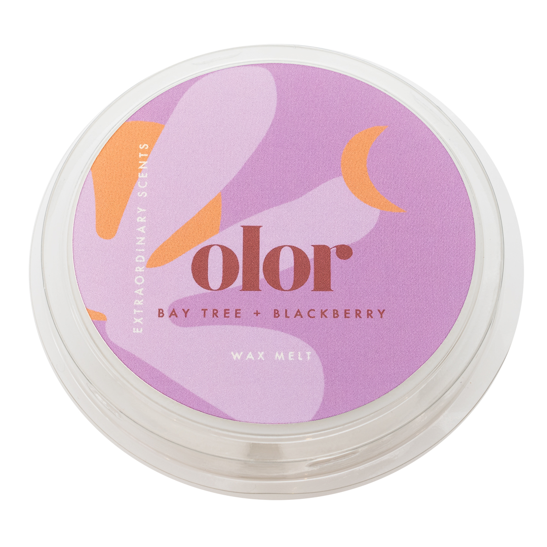 Olor Bay Tree + Blackberry Wax Melt (1)