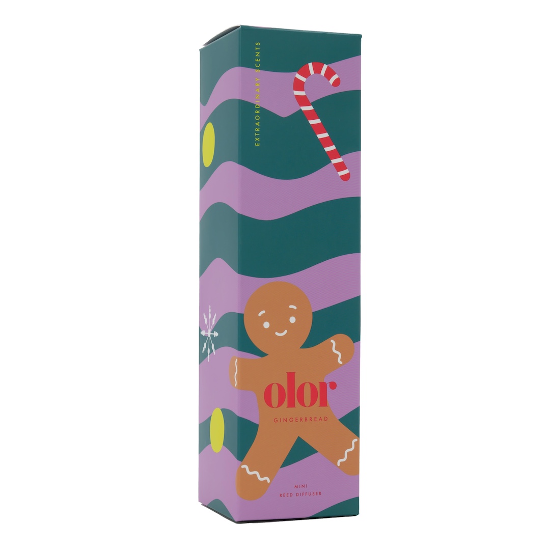 Olor Gingerbread Mini Reed Diffuser (4)
