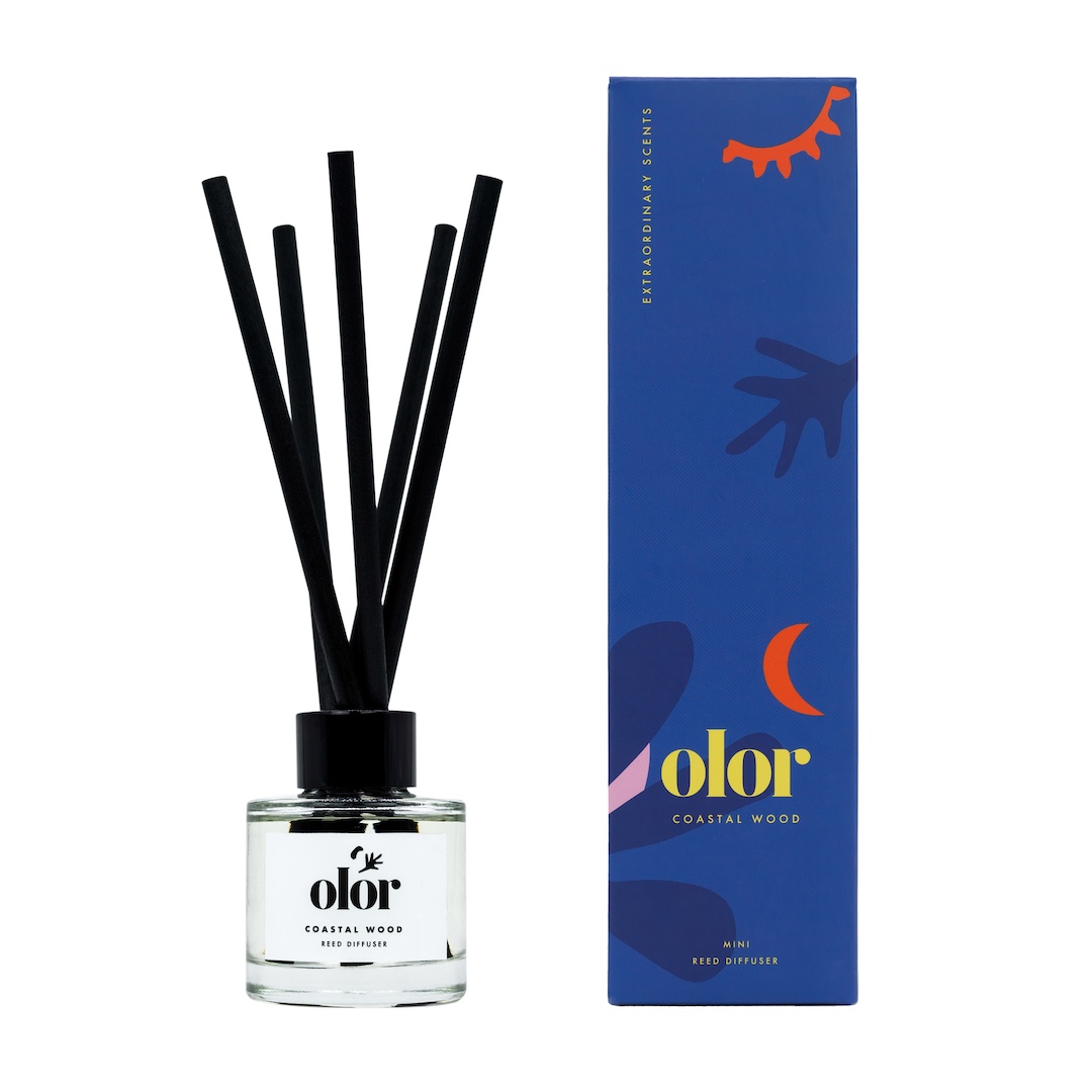 Olor Coastal Wood Mini Reed Diffuser (3)
