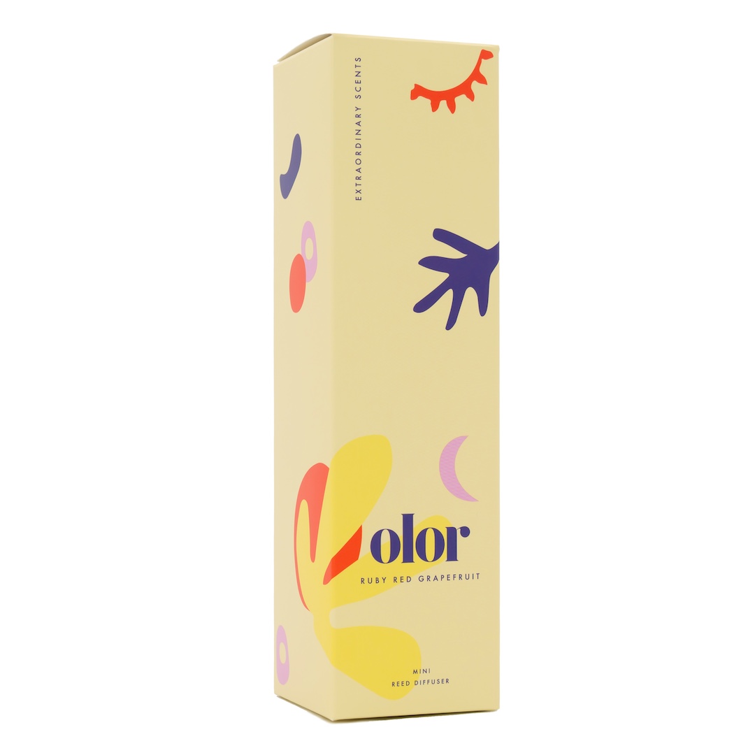 Olor Ruby Red Grapefruit Mini Reed Diffuser (5)