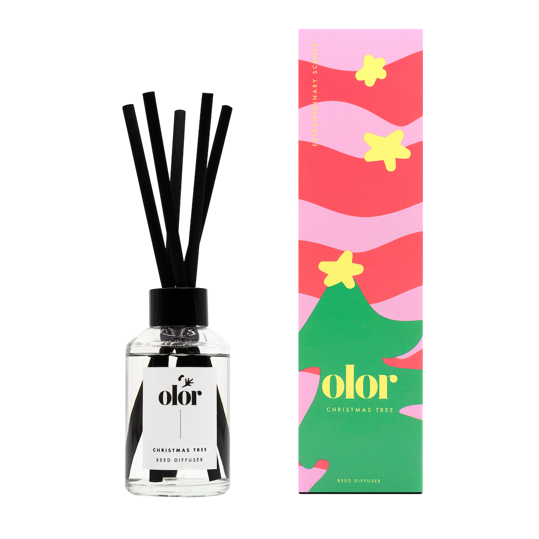 Olor Christmas Tree Luxury Reed Diffuser (7)