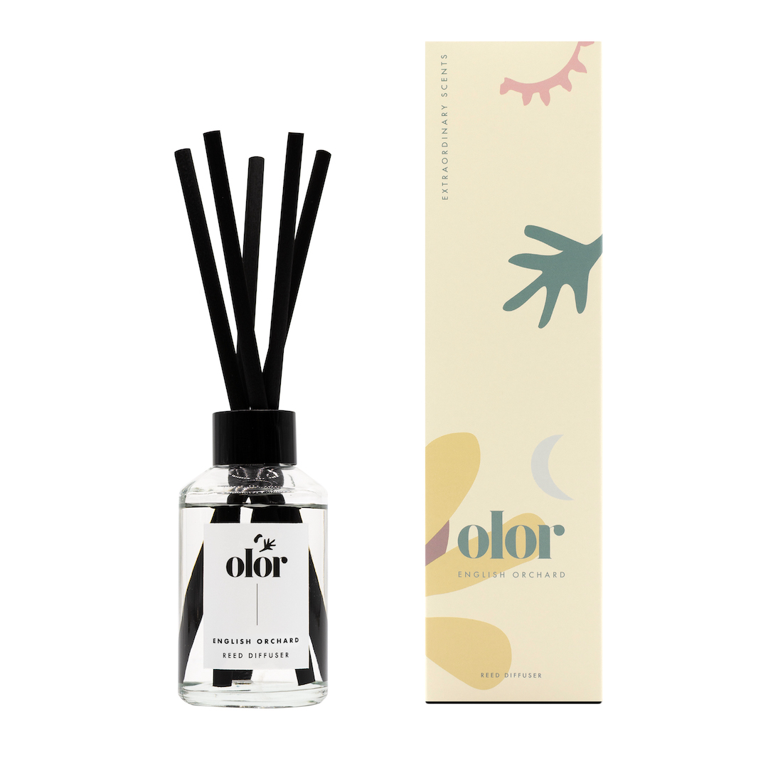 Olor English Orchard Luxury Reed Diffuser (7)
