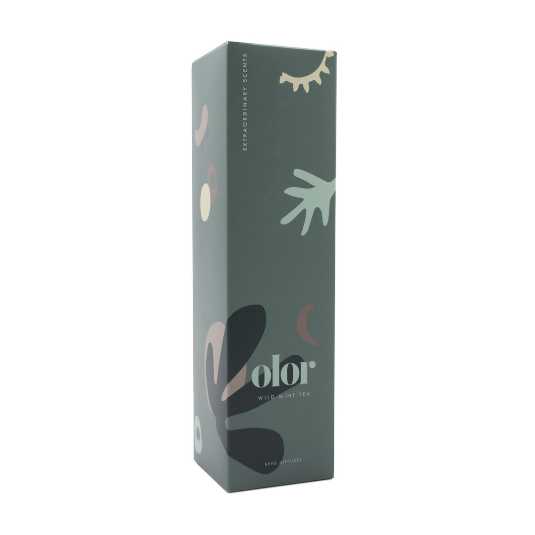 Olor Wild Mint Tea Luxury Reed Diffuser (8)