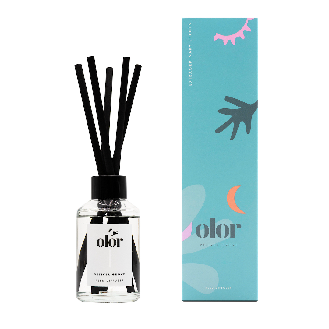 Olor Vetiver Grove Luxury Reed Diffuser (2)