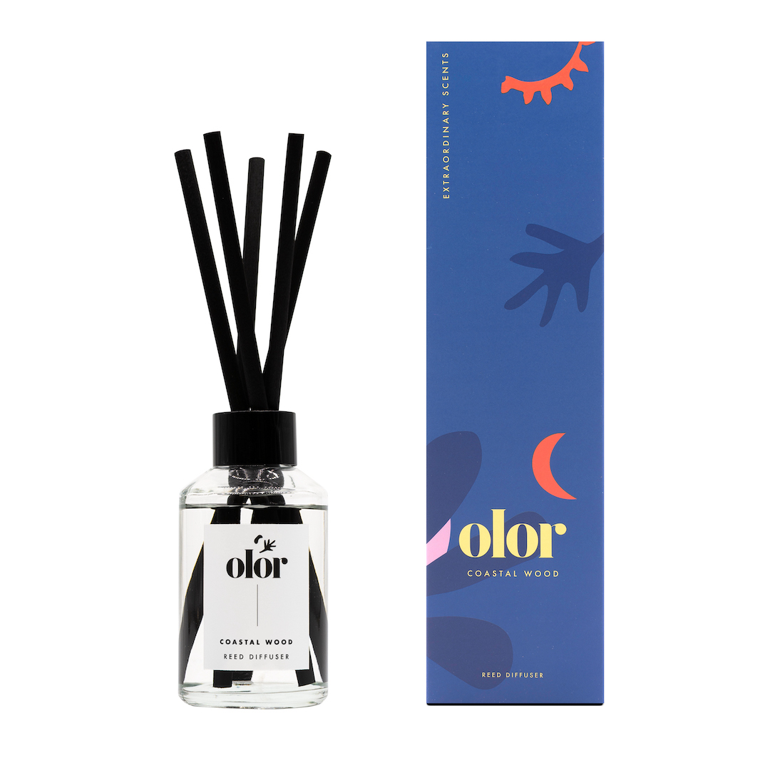 Olor Coastal Wood Luxury Reed Diffuser (2)