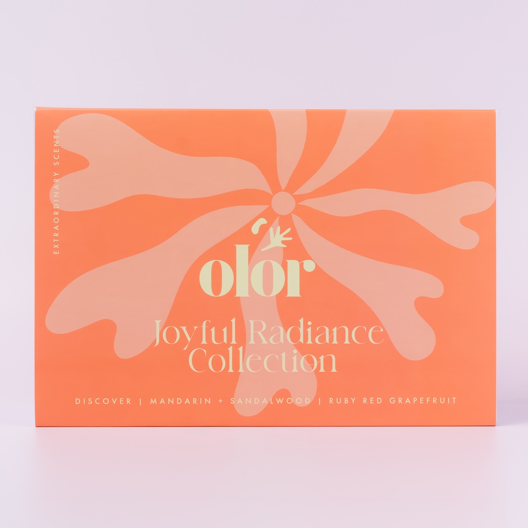Olor Joyful Radiance Candle & Diffuser Collection Gift Set (6)