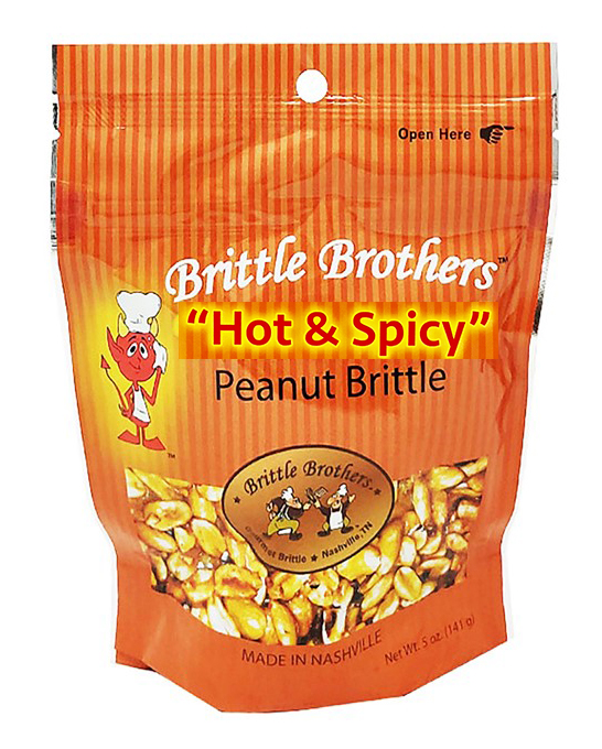 Hot & Spicy Peanut Brittle - 5 oz. Bag copy