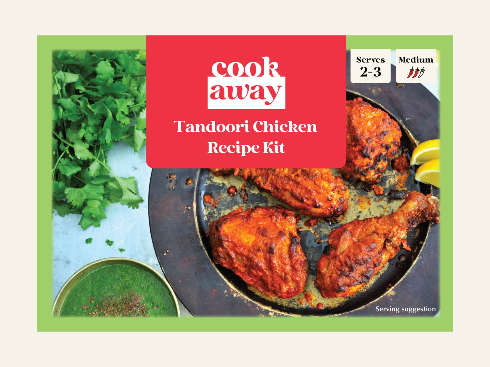 Tandoori Chicken - front