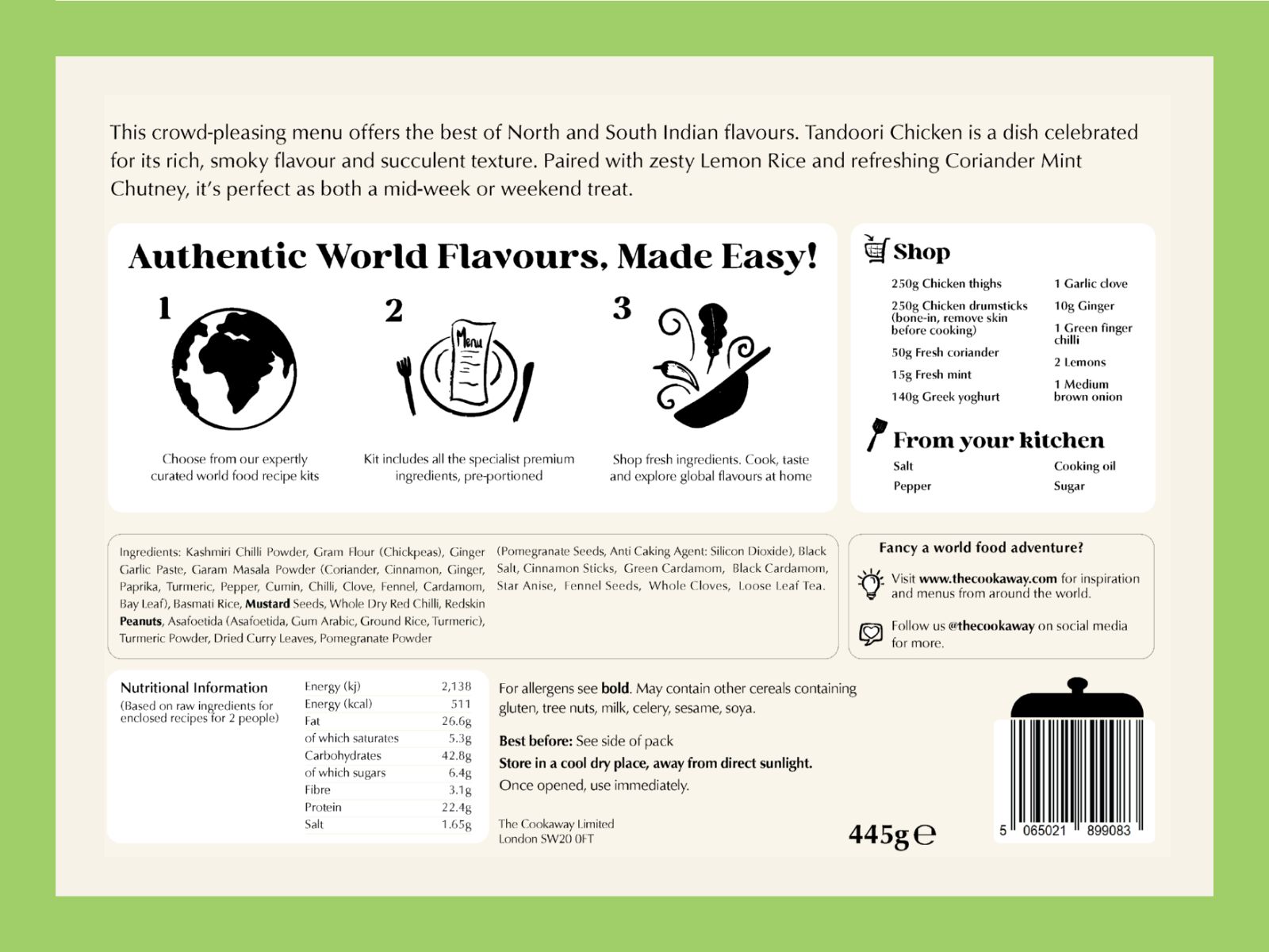 Tandoori Chicken - back