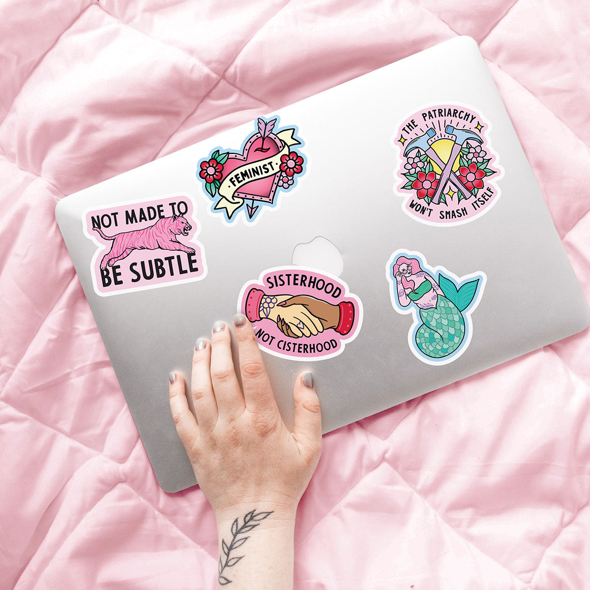 13500724-Feminist-Tattoo-Sticker-Pack-Feminist-Apparel-Feminist-Gift-Feminist-Stickers-The-Spark-Company-3.jpg