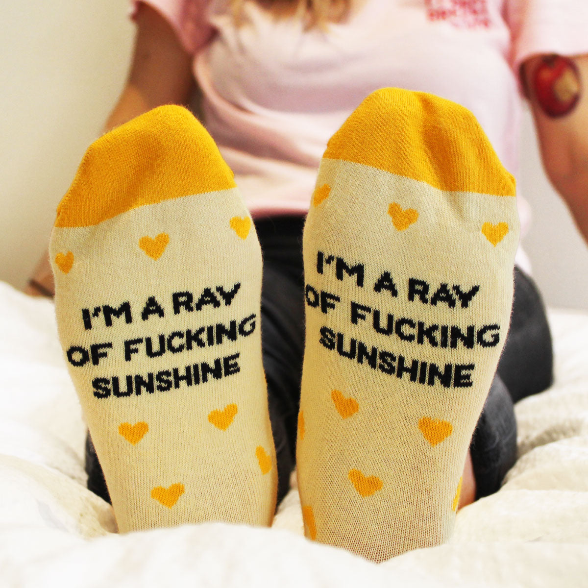 13500728-Im-A-Ray-Of-Fcking-Sunshine-Socks-Feminist-Apparel-Feminist-Clothing-Feminist-Socks-The-Spark-Company-2.jpg