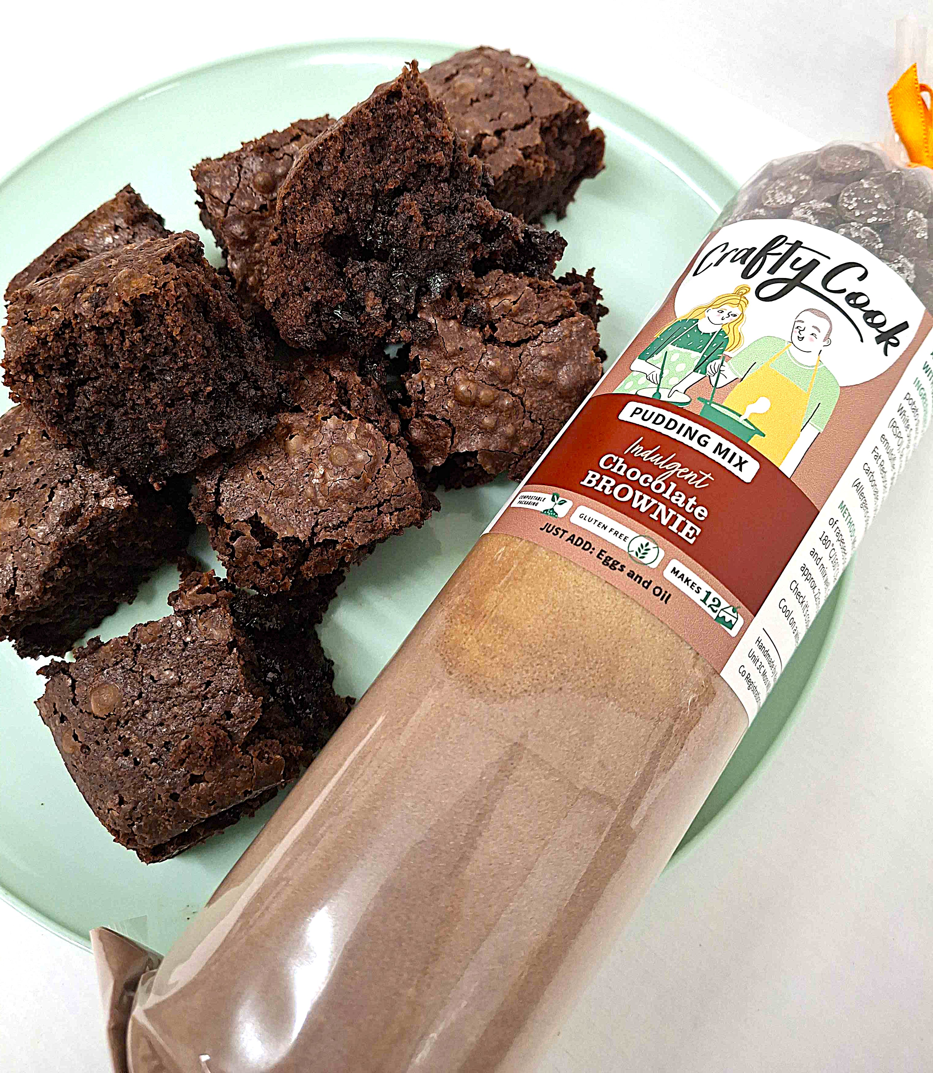 Chocolate Brownie Mix by Crafty Cook Chocolate Brownie Mix by Crafty Cook