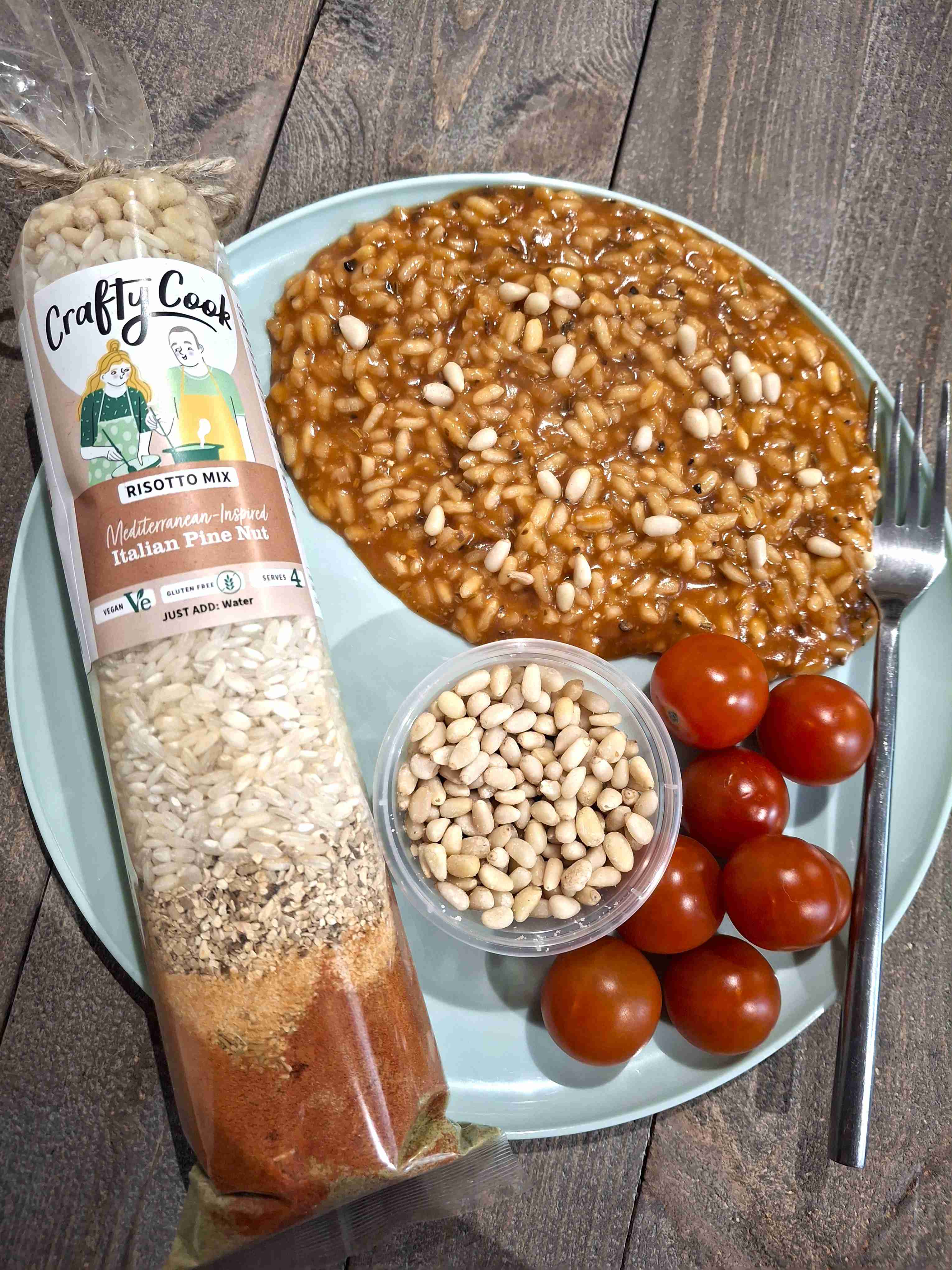 Italian Pine Nut Risotto Mix by Crafty Cook Italian Pine Nut Risotto Mix by Crafty Cook