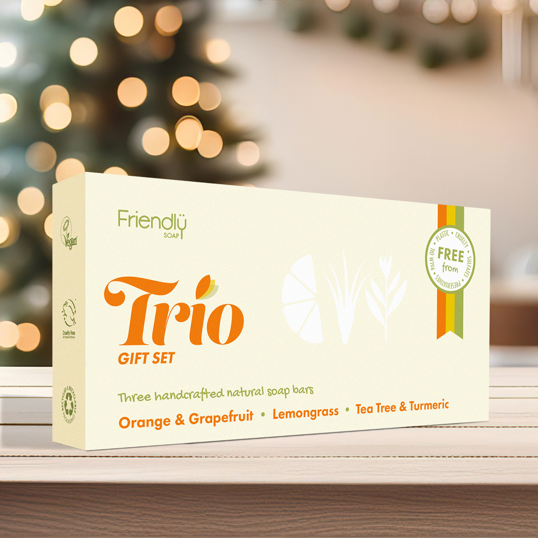 Trio gift set - TRI03 festive trio gift set from friendly soap