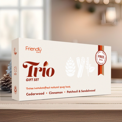 trio gift set from friendly soap