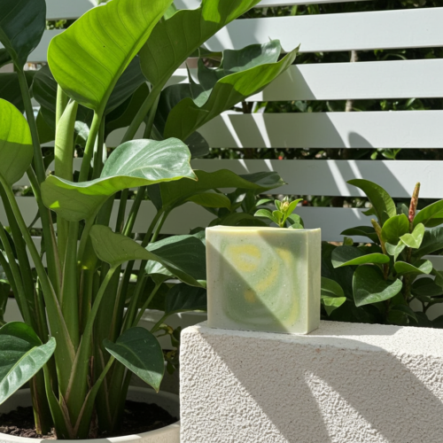 lemon lime and may chang soap